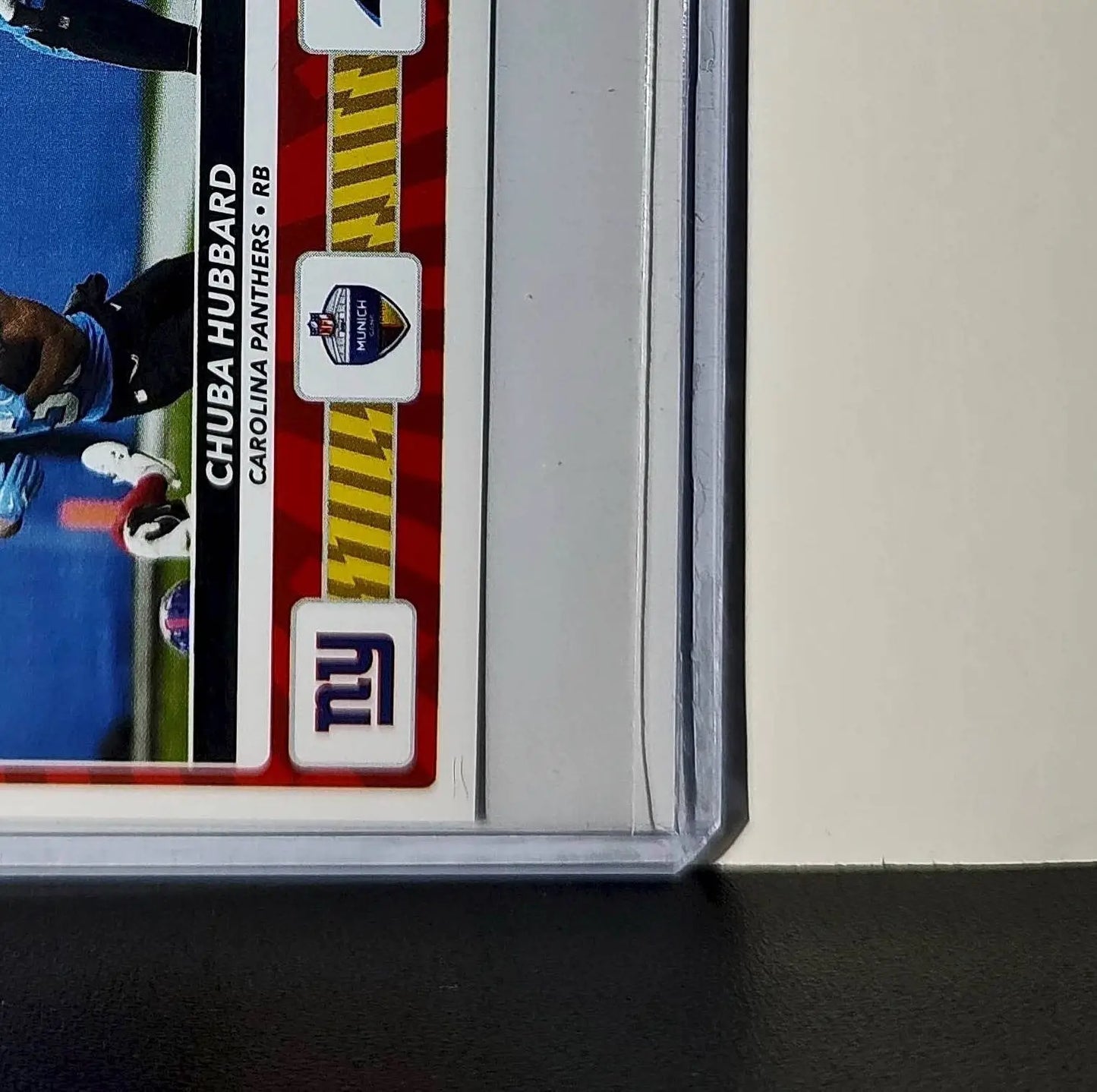 Chuba Hubbard 2025 Panini NFL #6 Munich Game Sticker - Other
