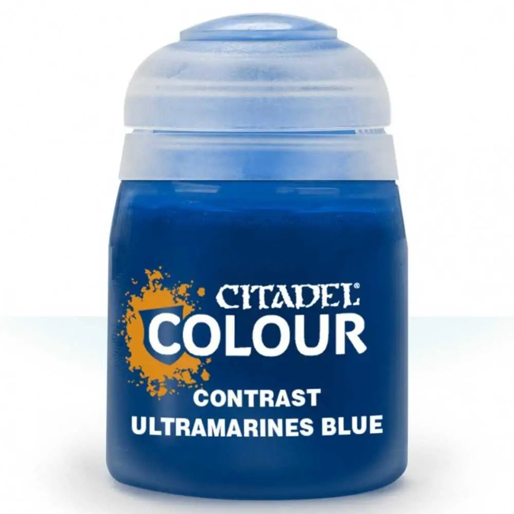 Citadel Paint Contrast Ultramarines Blue paint pot for contrast ultramarines blue models