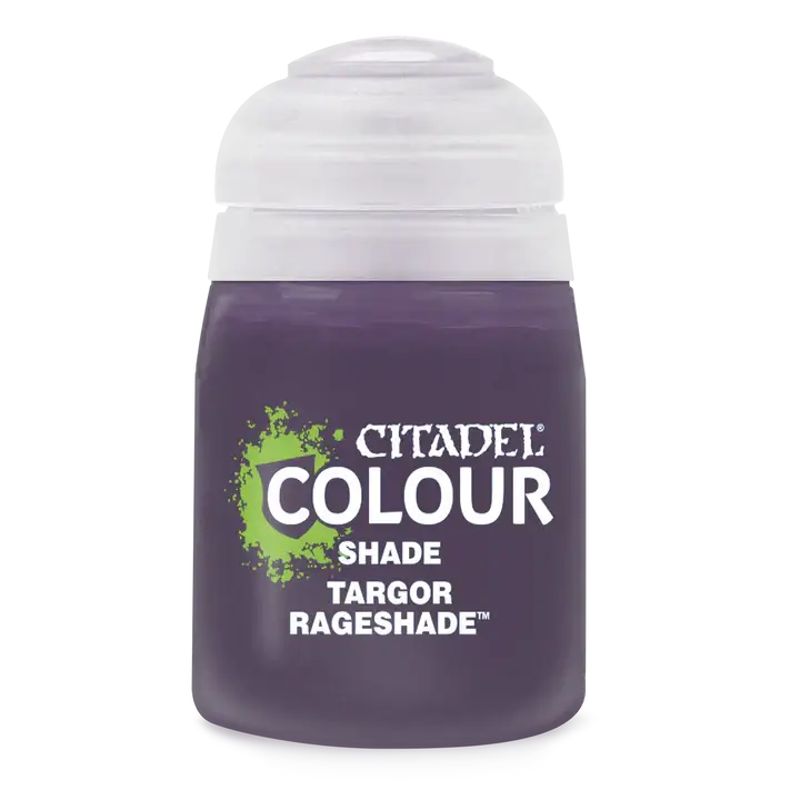 Citadel Paint Shade Targor Rageshade paint pot for miniature painting and modeling