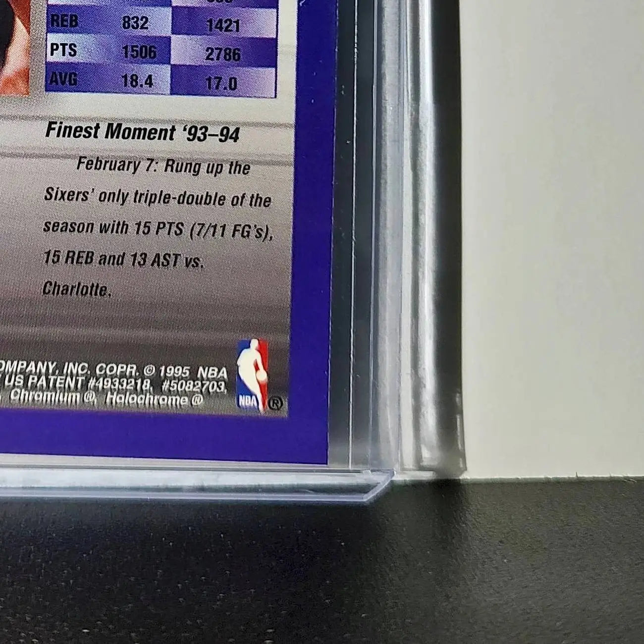 Clarence Weatherspoon 1994-95 Topps Finest #215 Card