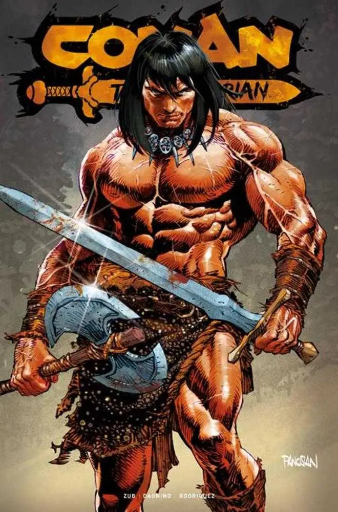 Conan The Barbarian #21 Cover H Sdcc Exclusive Dan Panosian Foil Trade Variant (Mature) Limited To 700 Copies - Comic