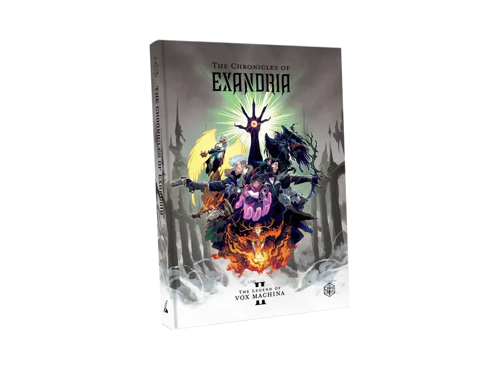 Critical Role: The Chronicles of Exandria Vol II: The Legend of Vox Machina (Damaged) - Entertainment Memorabilia