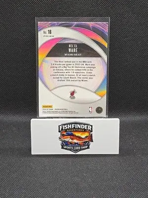 2024-25 Panini Prizm - Instant Impact Kel’el Ware #16 Silver Prizm (RC) - Basketball Card Single