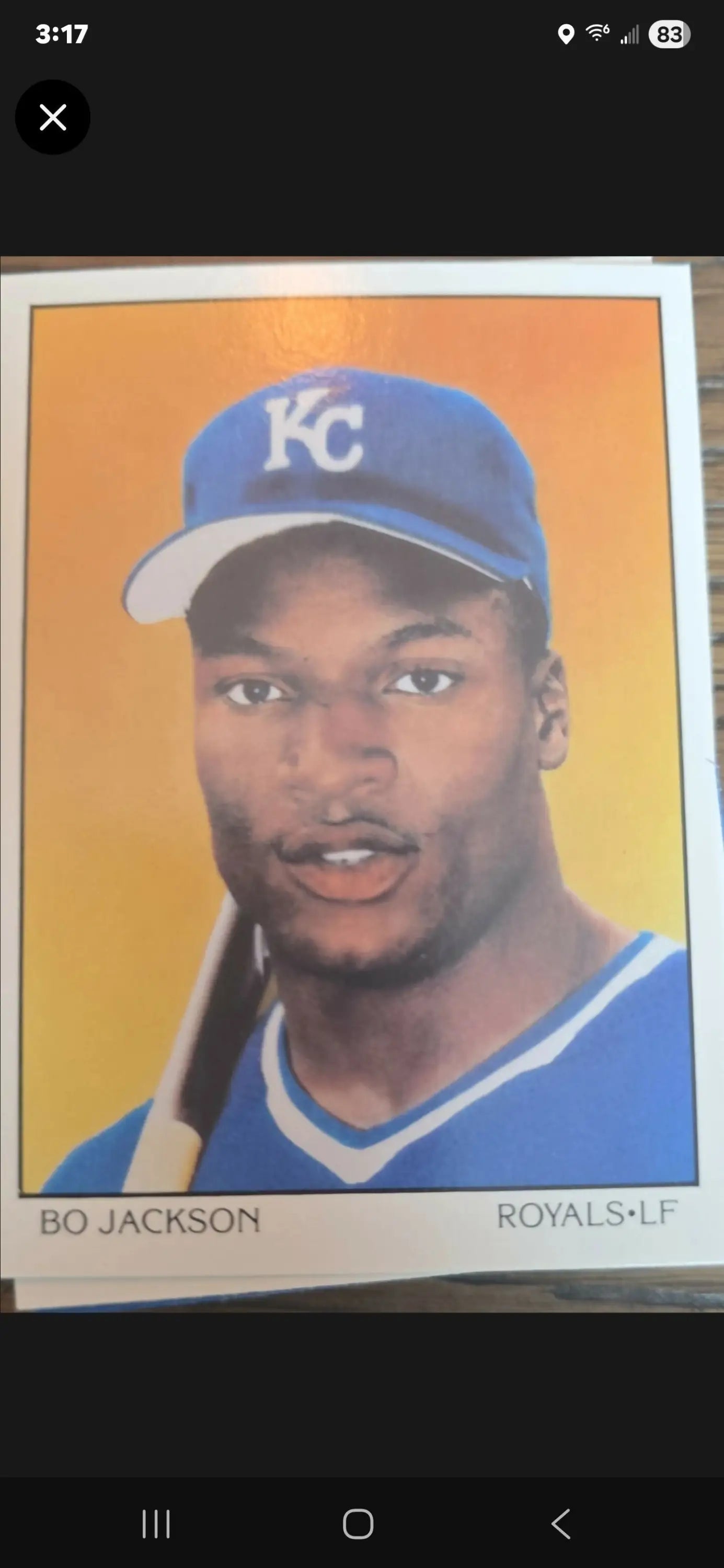 Bo Jackson 1990 Score - Baseball Card Single