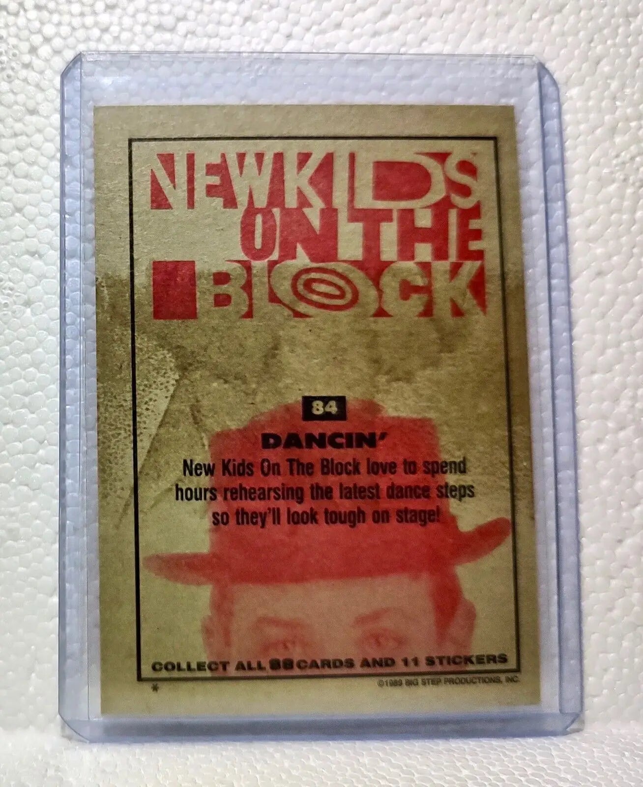Dancin’ 1989 New Kids on the Block #84 Trading Card
