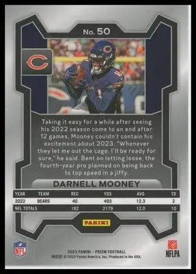 Darnell Mooney 2023 Panini Prizm #50 Chicago Bears