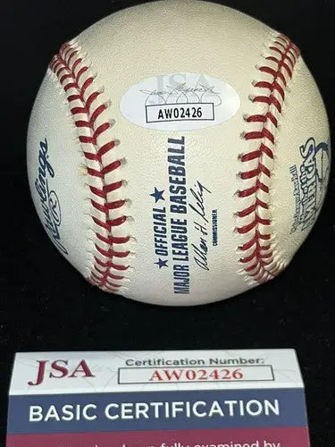 Dave Concepcion Signed Ball Month of Americas Mexico Puerto Rico Venezuela JSA - Sports Memorabilia