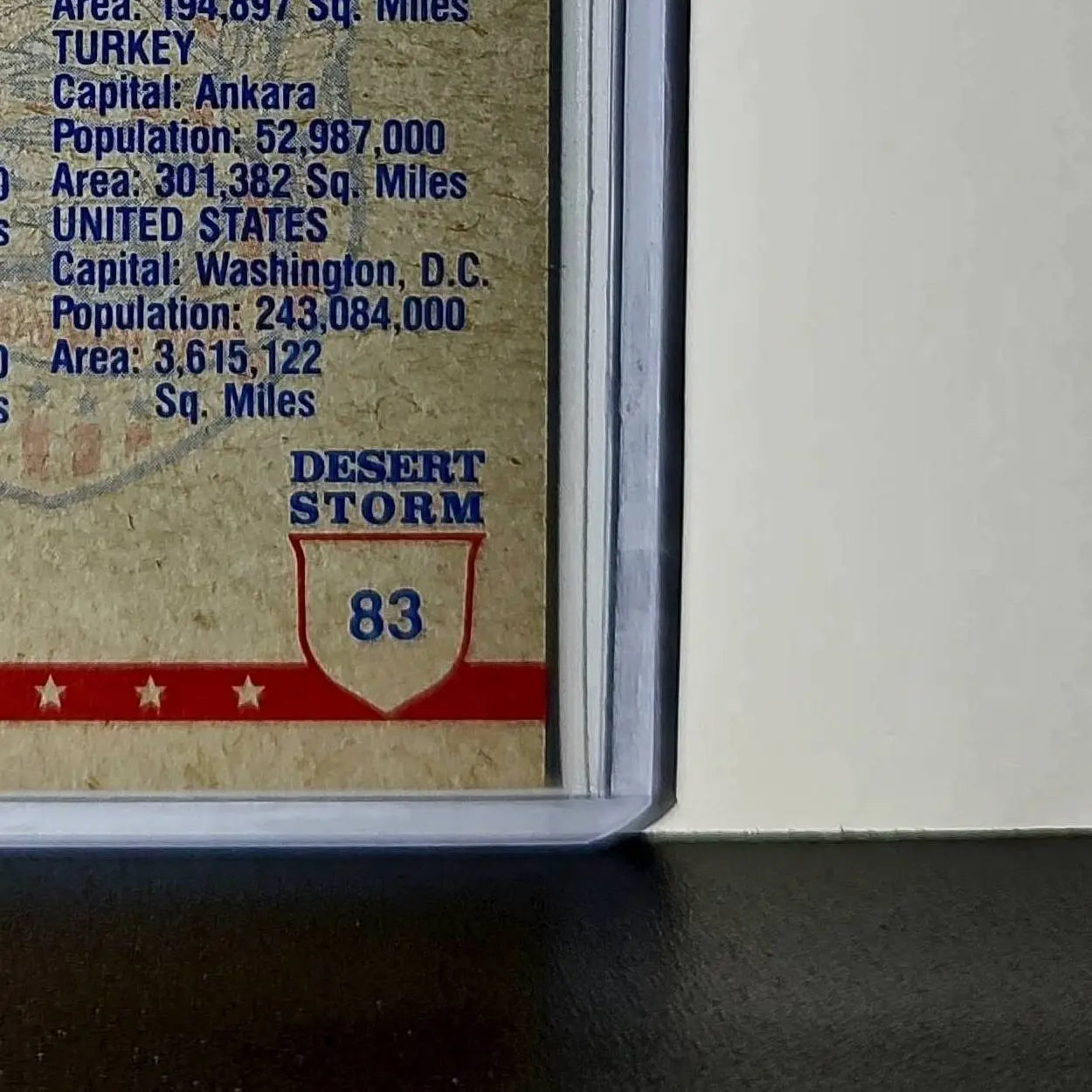 Dawn in the Desert 1991 Topps Desert Storm #83 Card - Non-Sports Card Single