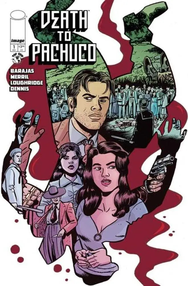 Death To Pachuco #1 (Of 5) Cover A David Lapham & Lee Loughridge (Mature) - Comic Book