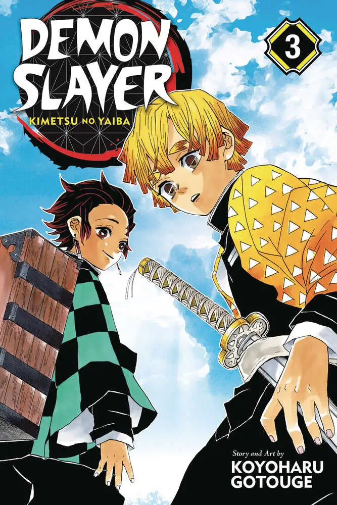 Demon Slayer Kimetsu No Yaiba Graphic Novel Volume 03 - Comic Book