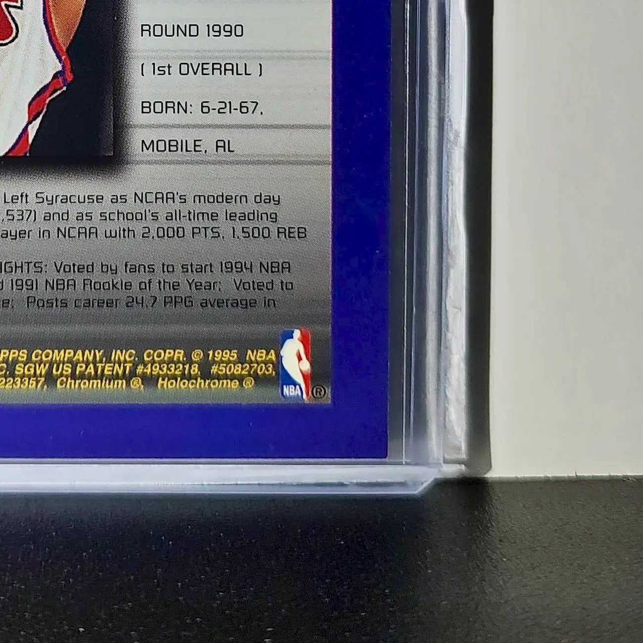 Derrick Coleman 1994-95 Topps Finest #228 Collegiate Best