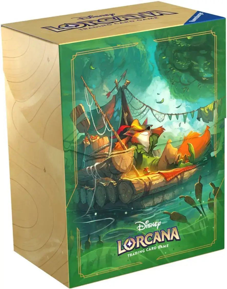 Disney Lorcana: Into the Inklands - Deck Box (Robin Hood) - Lorcana Card Box