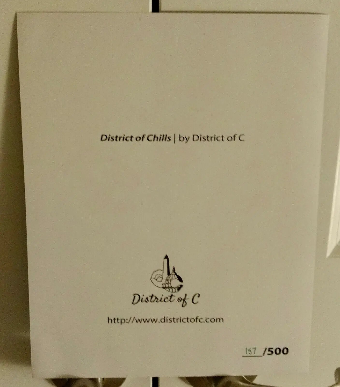 District of Chill - District of C Limited Edition Framed Art Print - Other