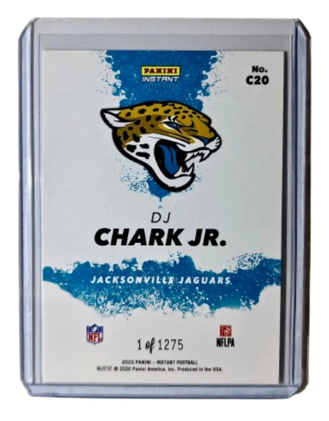 DJ Chark Jr. 2020 Panini NFL Instant My City #20 Football Card 1 of 1275