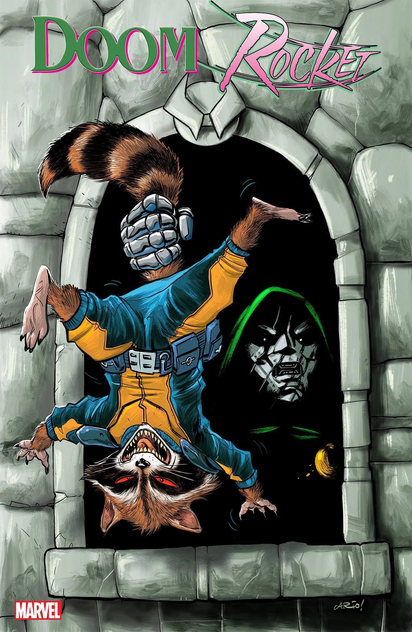 Doctor Doom & Rocket Raccoon #1 Anindito Windowshades Variant - Comic Book