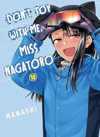 Miss Nagatoro graphic novel volume 10 featuring a character in winter sports attire
