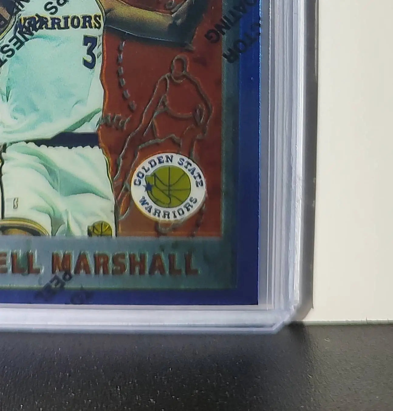 Donyell Marshall 1995-96 Topps Finest NBA #215 Card Warriors