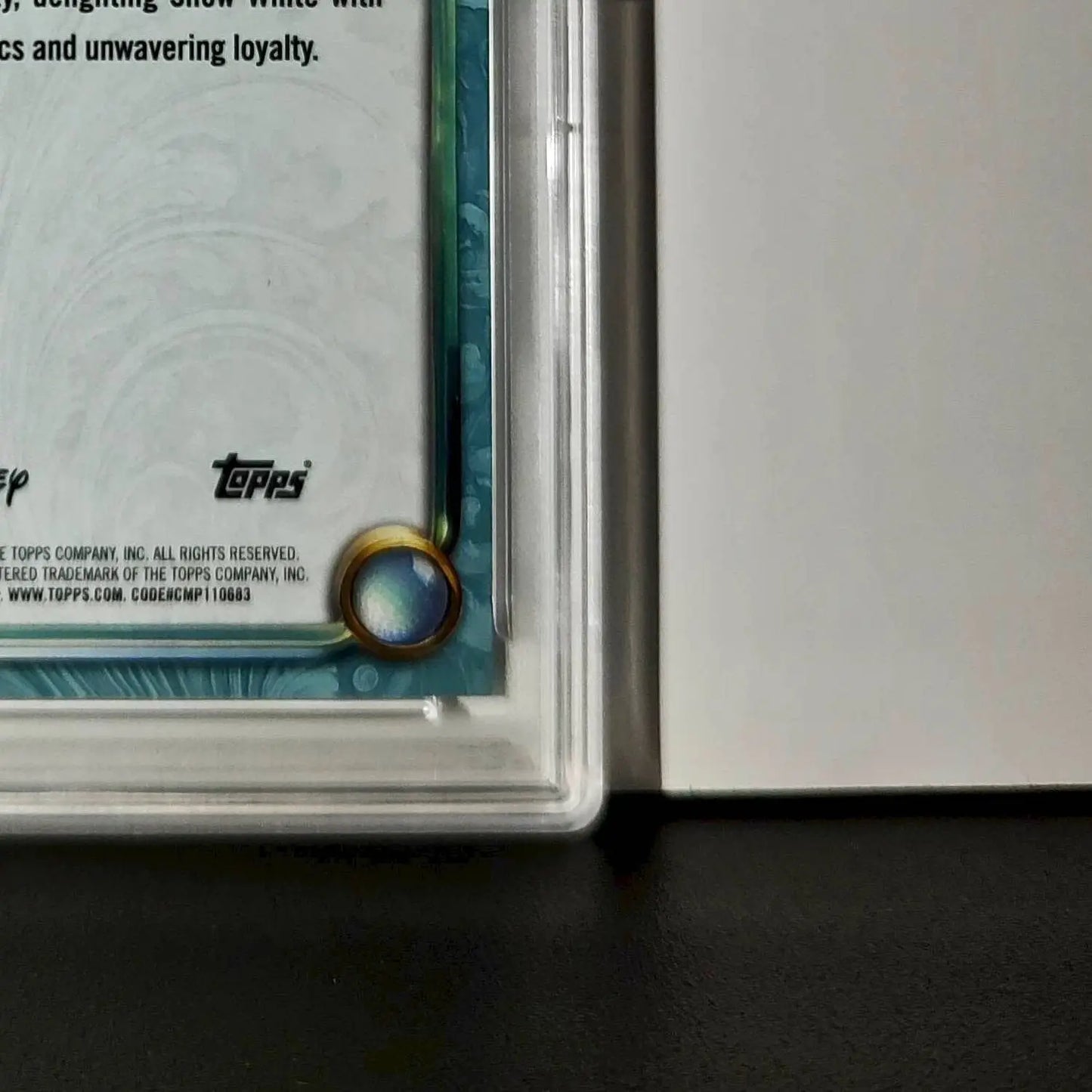 Dopey 2025 Topps Disney #107 Diamond Card Snow White and the Seven Dwarfs PSA 9 - Non-Sports Card Single