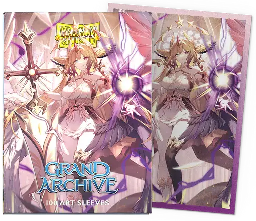 Dragon Shield (100 ct.) Matte Dual Art Sleeves: ’Grand Archive - Haniel’ - Gaming Supplies - Card Sleeves