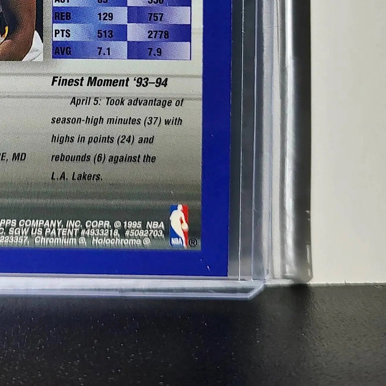 Duane Ferrell 1994-95 Topps Finest #301 Basketball Card