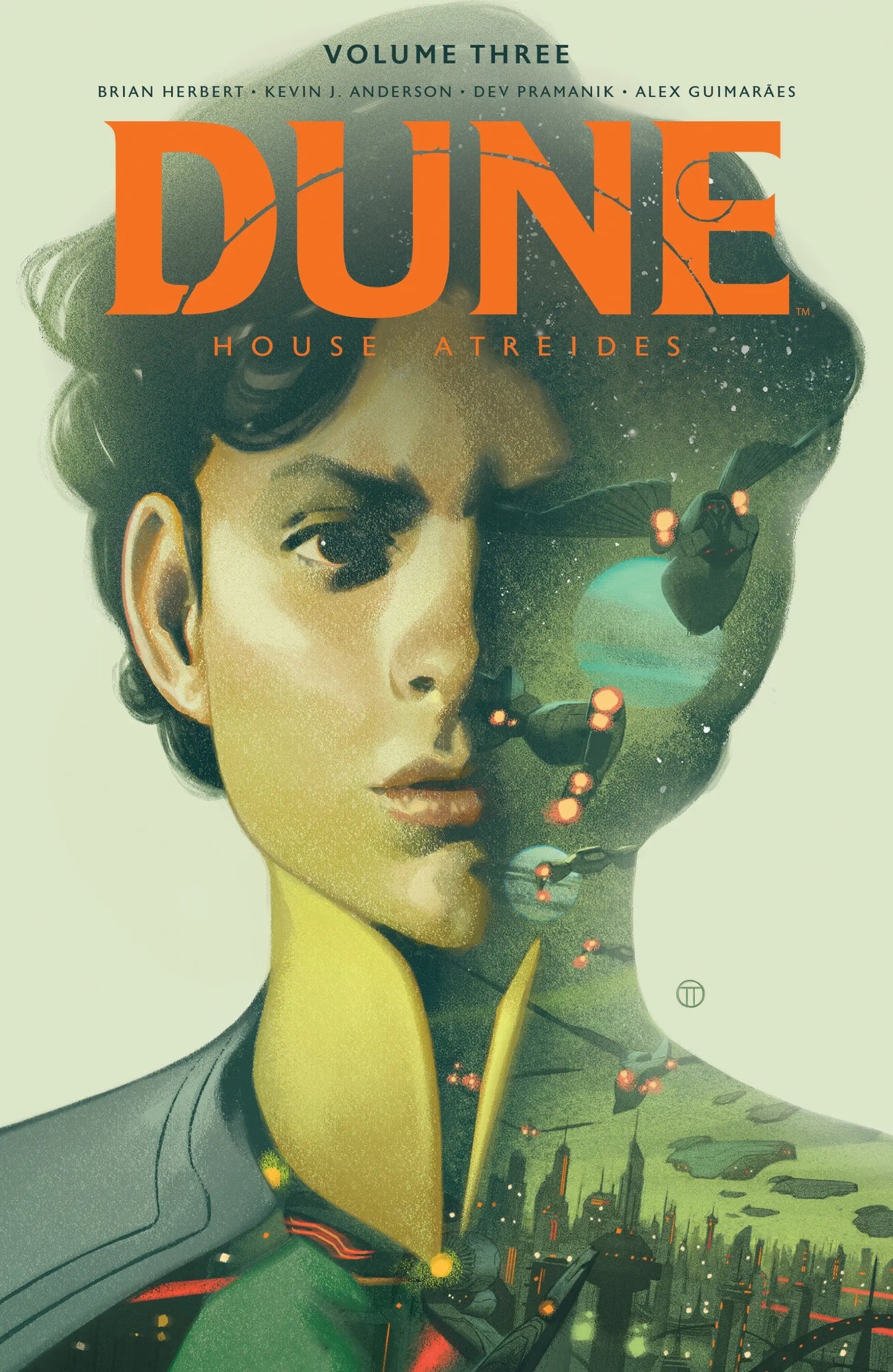 Dune House Atreides graphic novel cover for Volume 3 displayed on product page