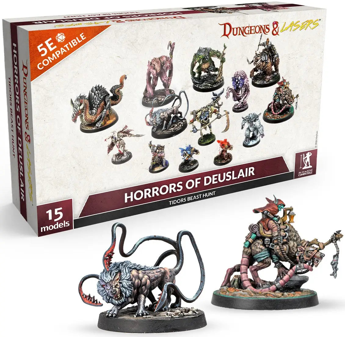 Dungeons & Lasers: Miniatures - Horrors of Deuslair - Miniatures