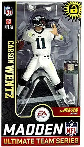 EA Sports Madden NFL 19 Ultimate Team CARSON WENTZ Philadelphia Eagles - Collectibles