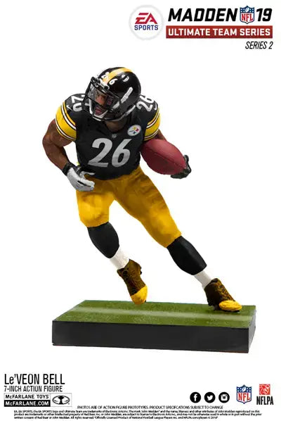 EA Sports Madden NFL 19 Ultimate Team LE’VEON BELL Pittsburgh Steelers - Collectibles