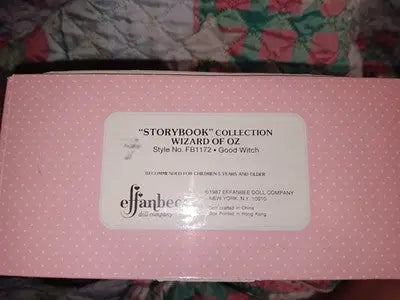 Effanbee’s Storybook Wizard Of Oz Glinda Good Witch Doll & Box FB1172 1987 Read - Entertainment Memorabilia