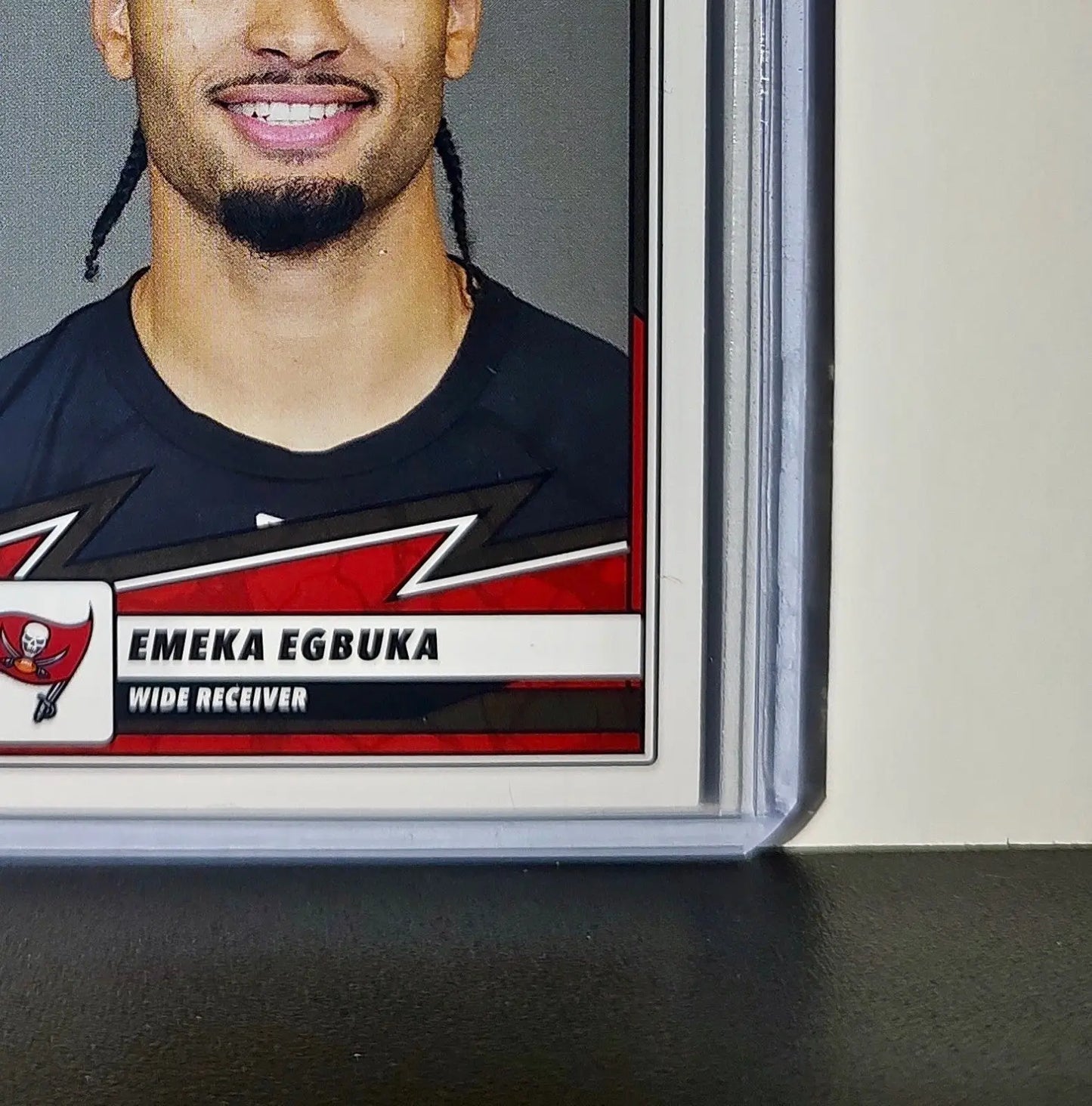 Emeka Egbuka Rookie 2025 Panini NFL #78 Sticker Card Tampa Bay Buccaneers