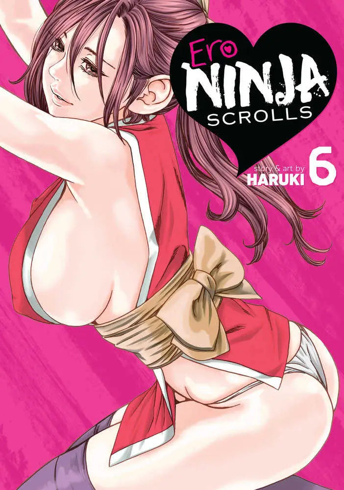 Ero Ninja Scrolls Volume 6 cover featuring adult-themed ninja manga artwork