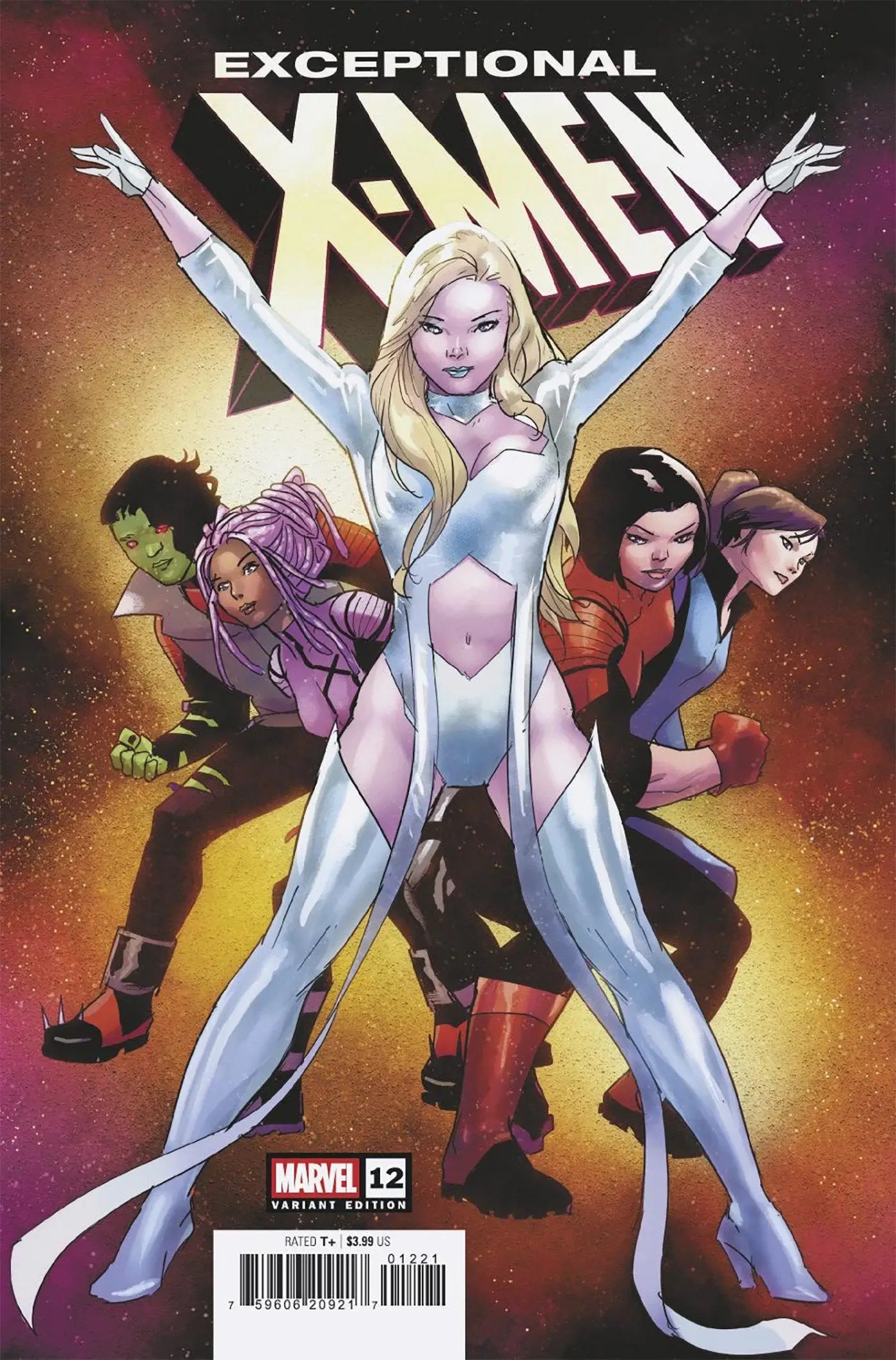 Exceptional X-Men #12 Jan Bazaldua Variant - Comic Book