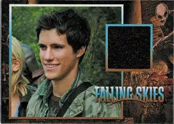 Trading card of Drew Roy as Hal Mason in Falling Skies Season One Costume Card