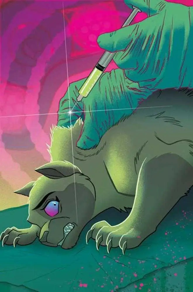 Feral #22 Cover C 1 in 10 Tony Fleecs & Trish Forstner Full Art Variant - Comic Book
