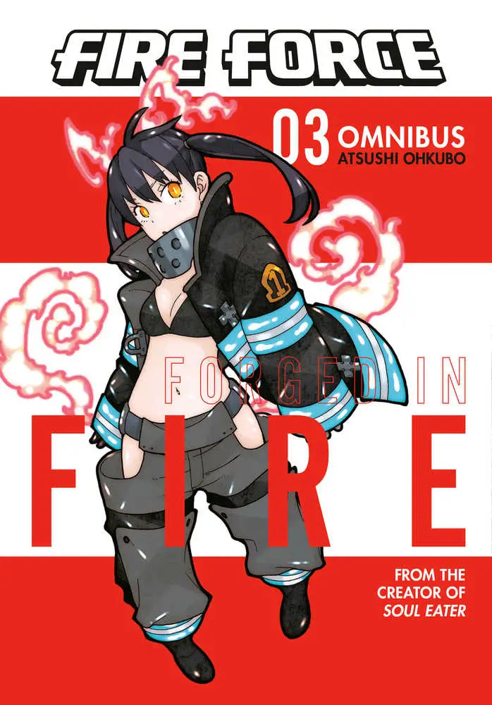 Fire Force manga cover for Fire Force Omnibus Graphic Novel Volume 03 Volume 7-9