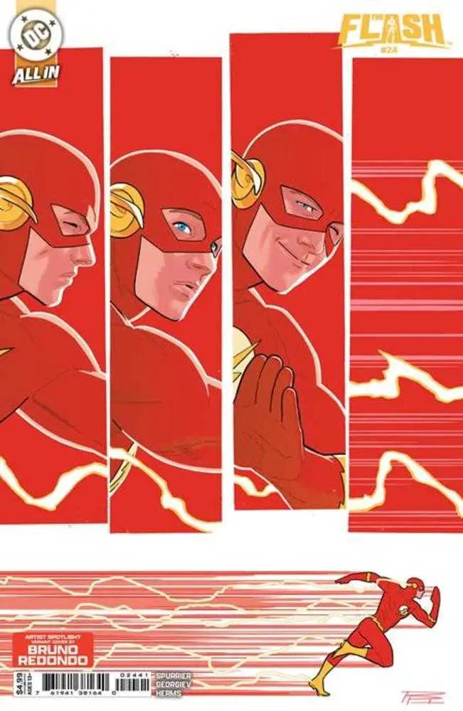 Flash #24 Cover D Bruno Redondo Artist Spotlight Card Stock Variant - Comic Book