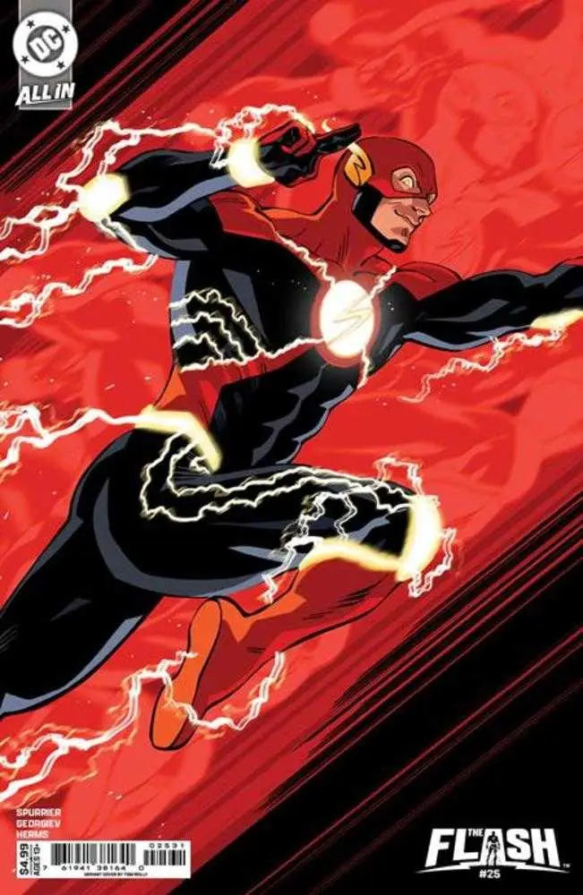 Flash #25 Cover B Tom Reilly Card Stock Variant - Comic Book