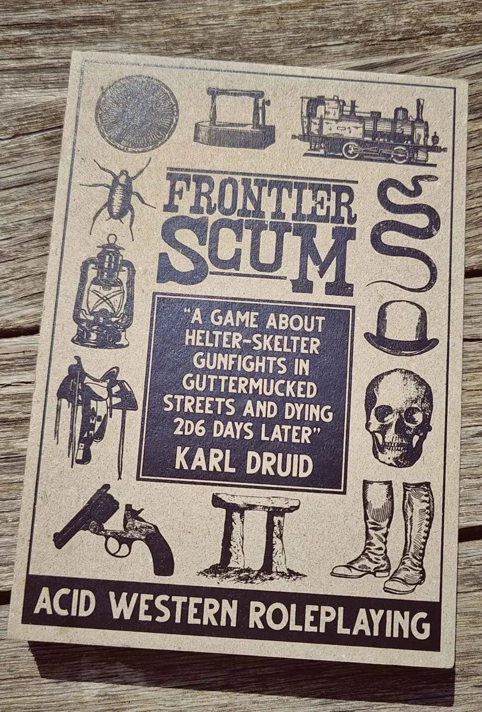 Frontier Scum - More Rulebook Edition - RPG - Rulebook