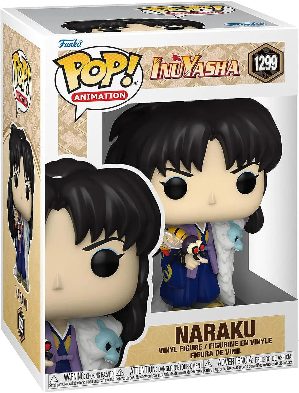Funko Pop! Naraku #1299 vinyl figure from InuYasha, perfect for trading card collectors