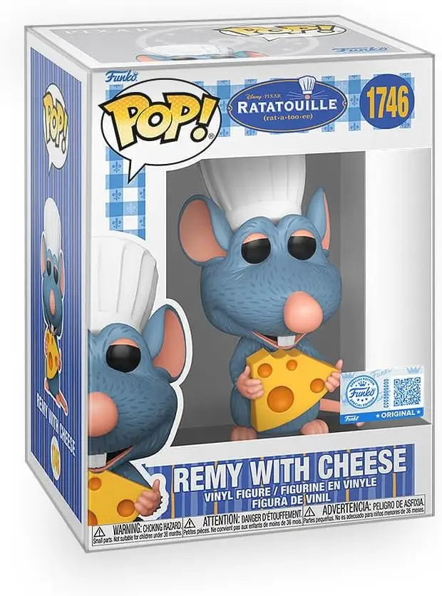 Funko POP! Disney Ratatouille Remy with Cheese Special Series#1746 - Funko Pop