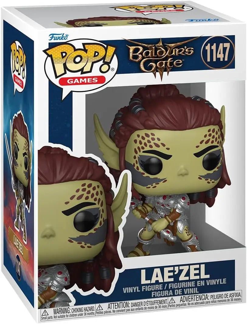 Funko POP! Games: Baldurs Gate Lae’Zel #1147 - Funko Pop