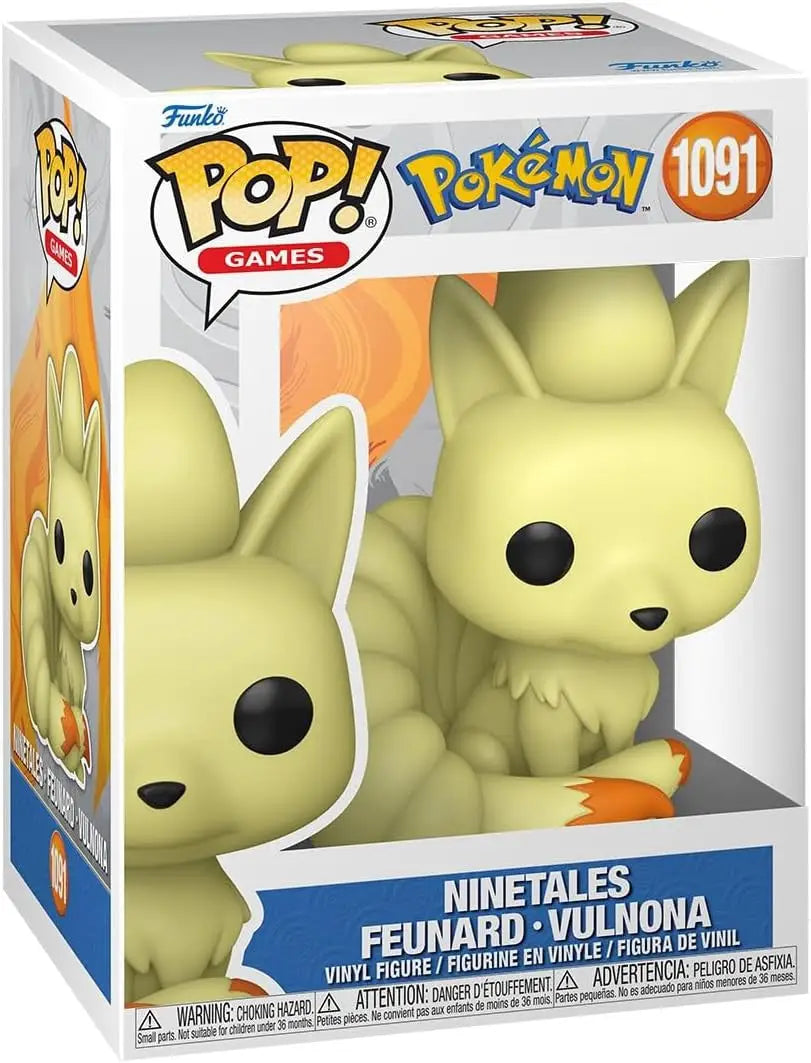 Funko POP! Games Pokémon Ninetales vinyl figure in original packaging
