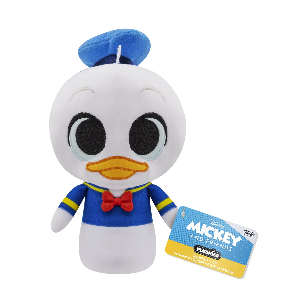 Plush Donald Duck toy in cute style, perfect for Funko POP! fans and card collectors
