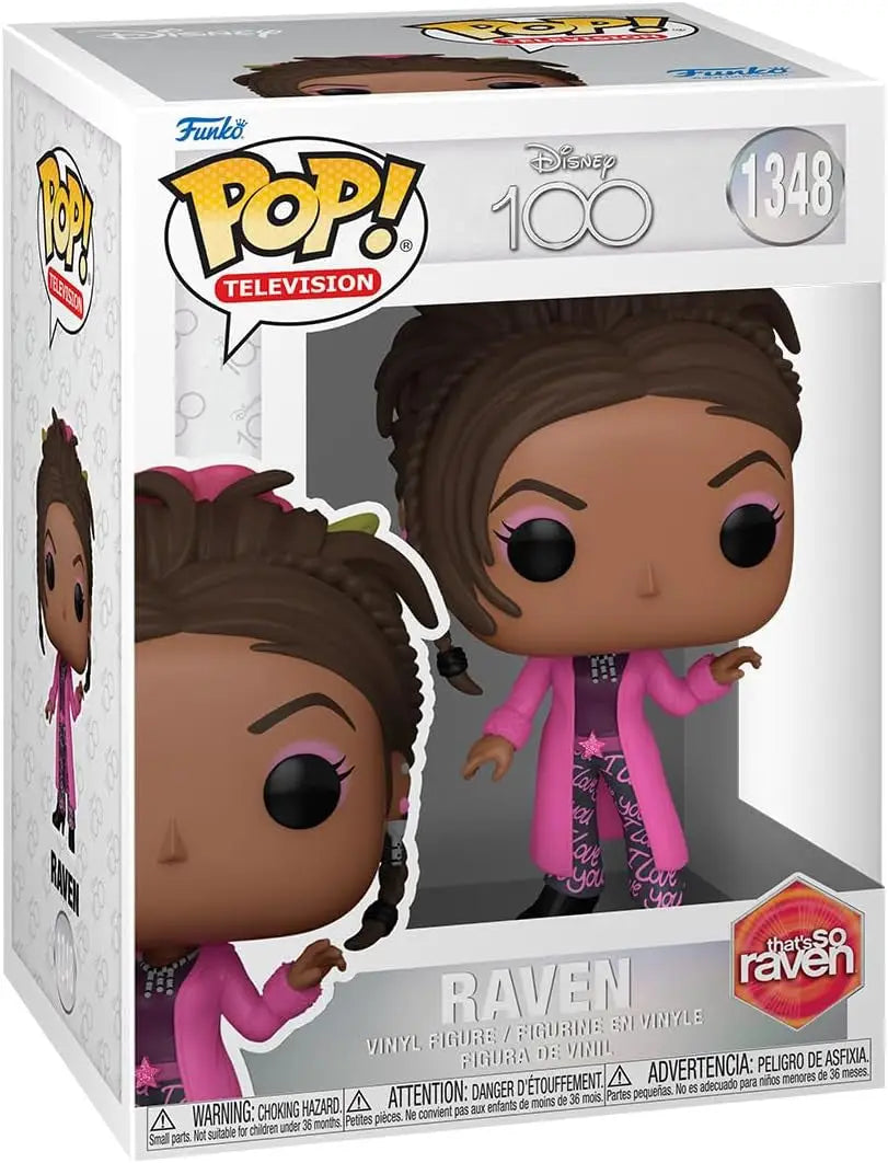 Funko Pop! figurine of Raven from The 100 in pink jacket, perfect for collectors of trading cards