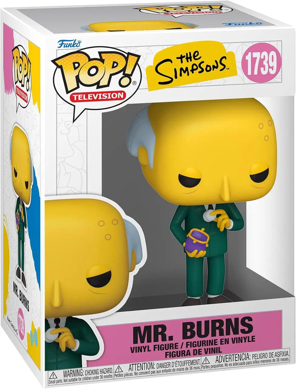 Funko POP! TV Mr. Burns vinyl figure from The Simpsons in original packaging