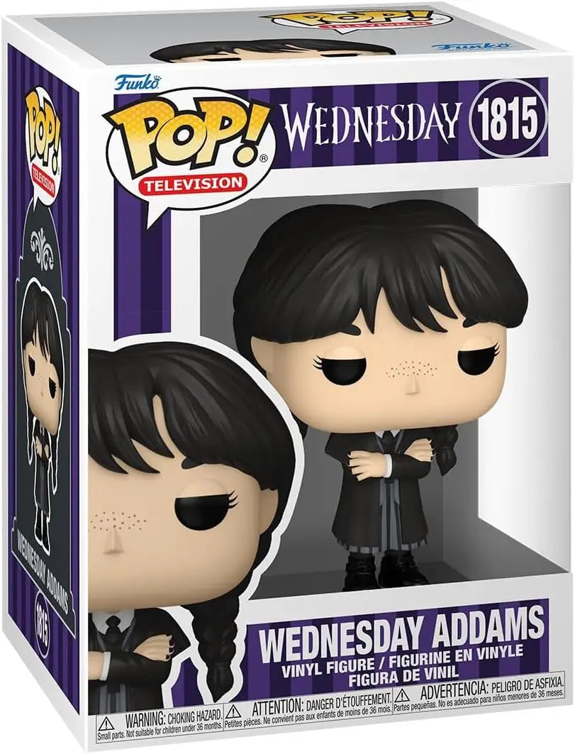 Funko POP! TV Wednesday featuring Wednesday Addams collectible figure #1815