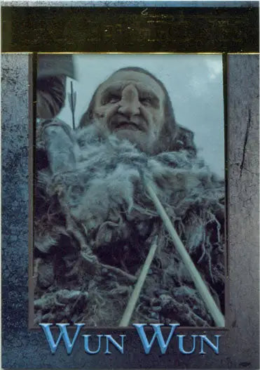 Elderly figure with white beard in Game of Thrones Season 6 chase card design