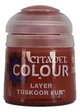 Citadel Colour Tuskor Fur paint pot from Games Workshop Citadel Paint Layer series