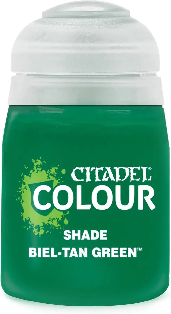 Green Citadel Shade paint pot for Warhammer Citadel painting projects