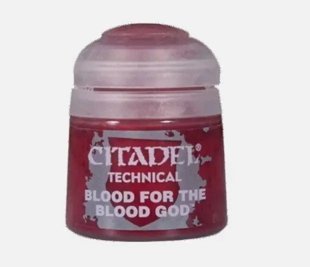 Citadel Blood for the Blood God paint pot in Games Workshop Citadel Paint Technical collection